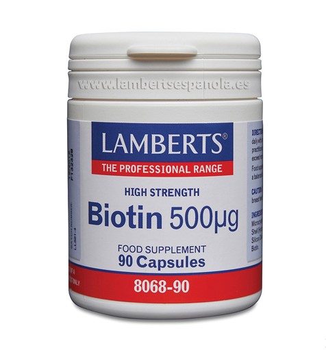 BIOTINA  500 mcg. (90 cpsulas)