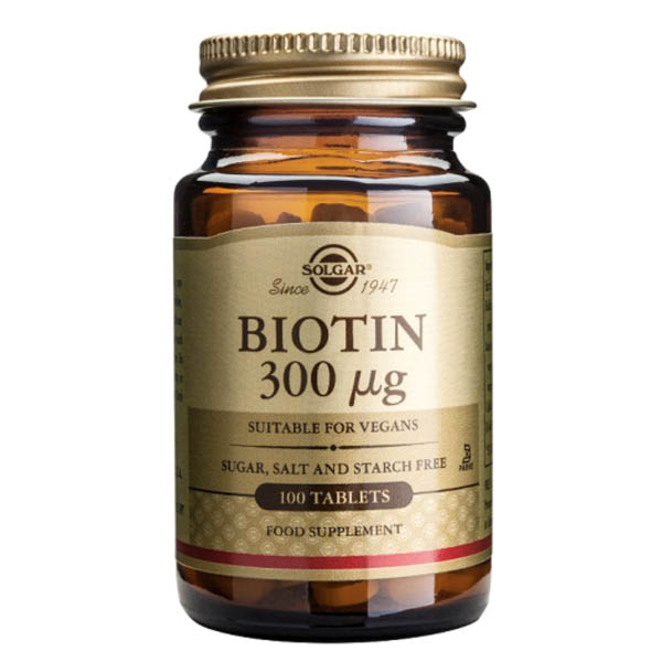 BIOTINA 300 mcg (100 comprimidos)