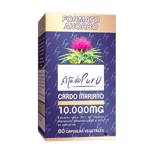 CARDO MARIANO 10.000 mg  (80 cpsulas)