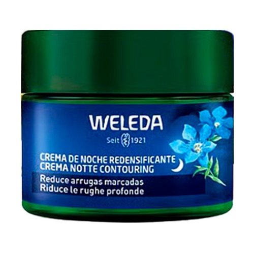 CREMA DE NOCHE REDENSIFICANTE  de genciana azul y edelweiss bio (40 ml)