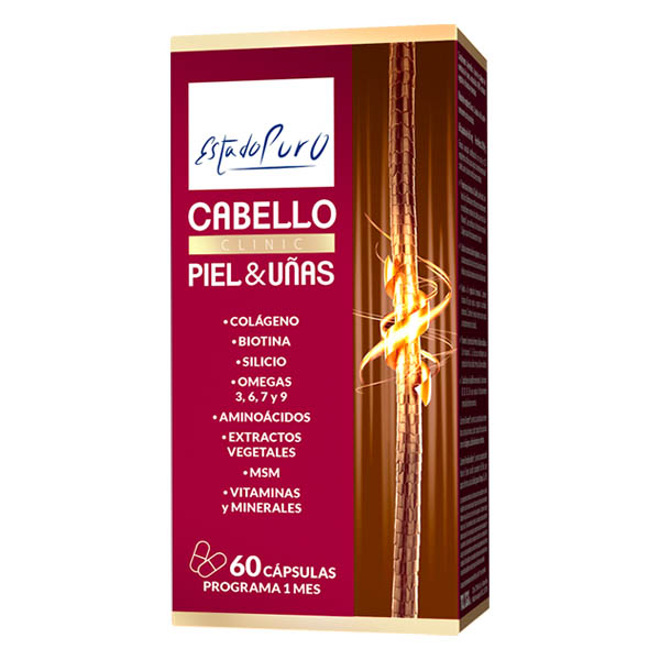 CABELLO- PIEL & UAS CLINIC (60 cpsulas)