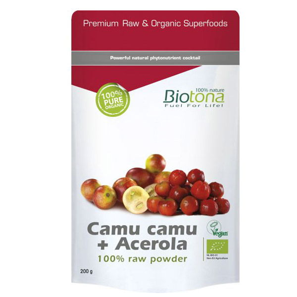CAMU CAMU + ACEROLA 100% Raw podwer (200 g)