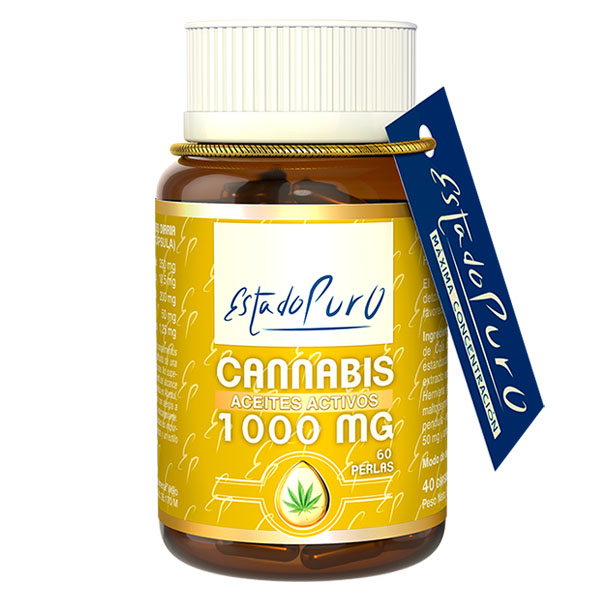 CANNABIS 1000 mg- Aceite de CAAMO (60 perlas)