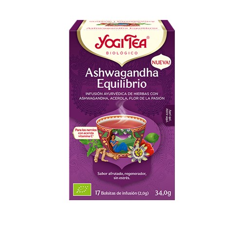 Yogi tea Ashwagandha Equilibrio (17 filtros)