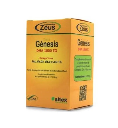 GNESIS DHA TG 1000 - Omega 3 (60 cpsulas)