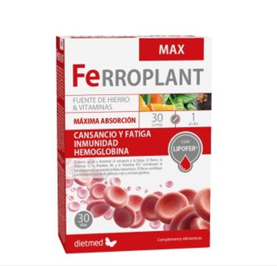 FERROPLANT MAX (30 comprimidos)