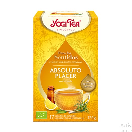 Yogi Tea ABSOLUTO PLACER bio (17 filtros)