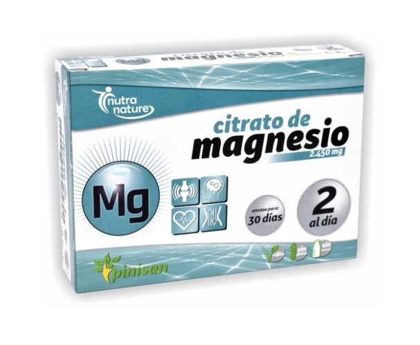 CITRATO DE MAGNESIO (60 comprimidos)