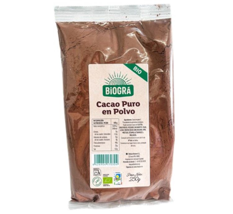 CACAO EN POLVO PURO bio (250 g)
