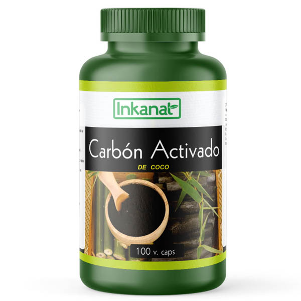 Carbón Activado – 60 cápsulas – NATSA – Productos Naturales