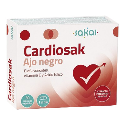 CARDIOSAK ajo negro (30 cápsulas)