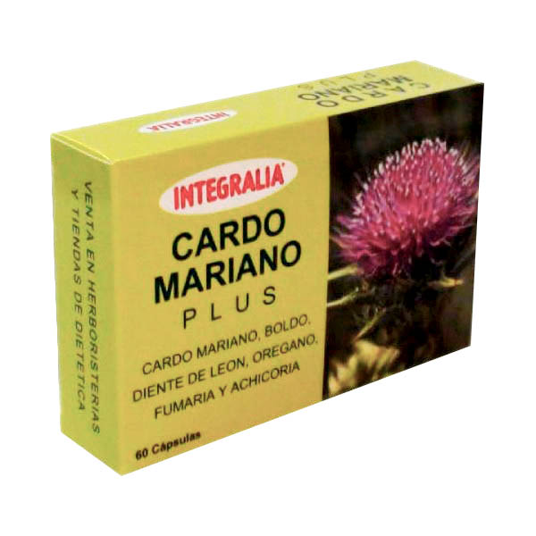 Integralia Pack 3 Cardo Mariano Plus 60 Cápsulas