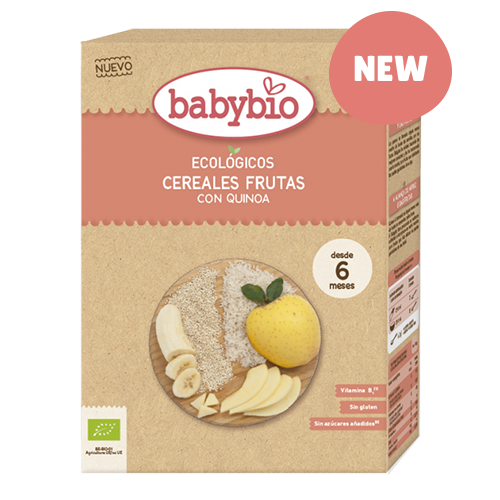 BABYBIO CEREALES  FRUTAS con Quinoa bio (200 gr.)