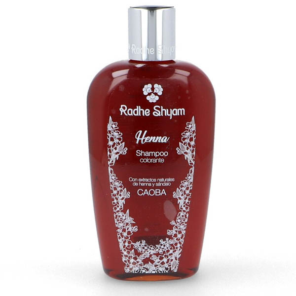 Champ henna colorante CABELLOS CAOBA (250 ml.)