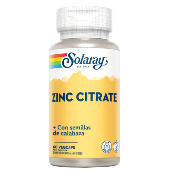 ZINC CITRATO + SEMILLAS DE CALABAZA (60 cpsulas)