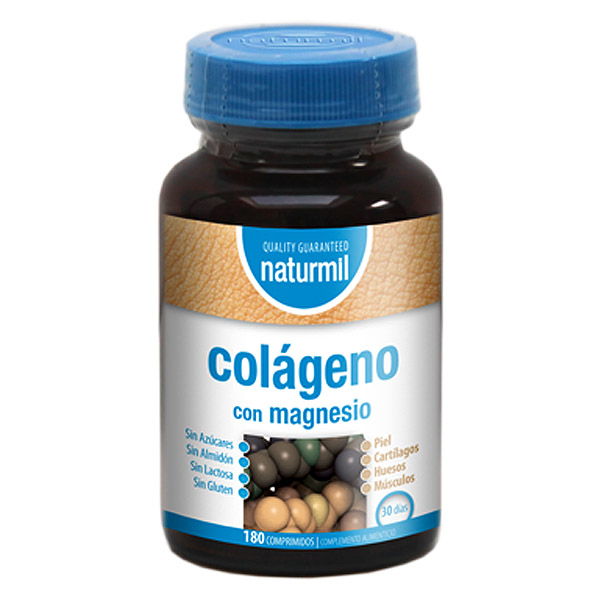 NATURMIL - COLAGENO  con MAGNESIO 600 mg. (180 comprimidos)