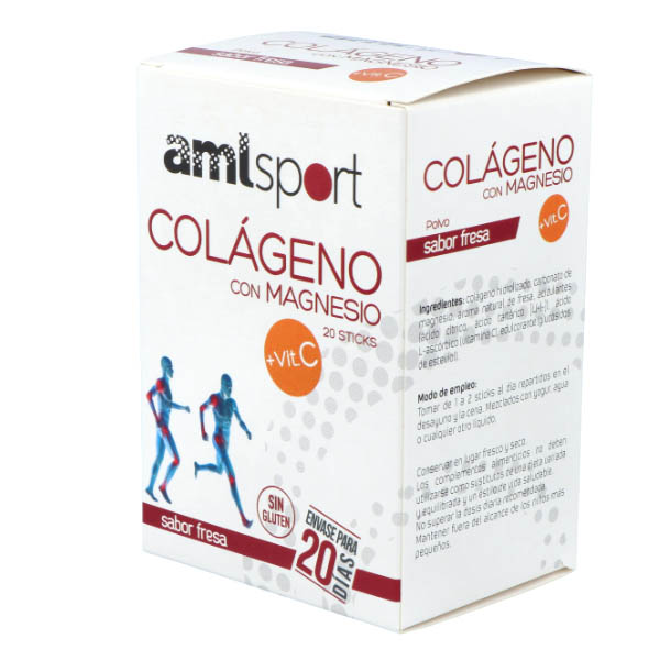 COLÁGENO con Magnesio (AML) (20 sticks)