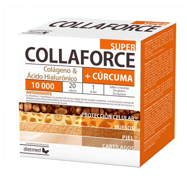 SUPER COLLAFORCE  + CURCUMA (20 sobres)