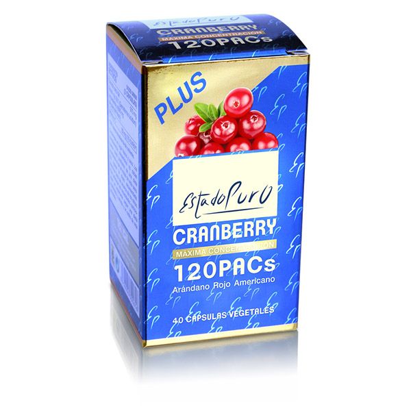 CRANBERRY 120 PACs-Arndano rojo (40 cpsulas)