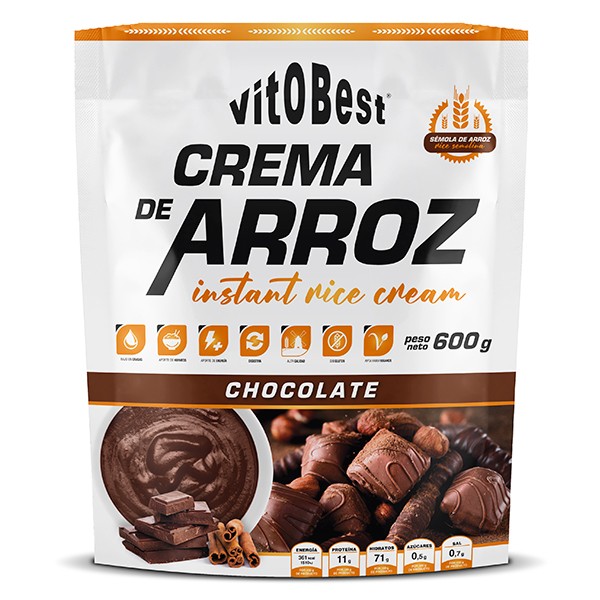CREMA DE ARROZ  sabor CHOCOLATE (600 g)