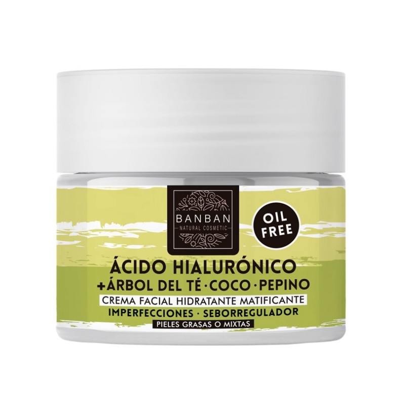 CREMA FACIAL ARBOL DEL T Y CIDO HIALURNICO (50 ML)