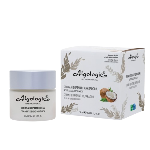 CREMA HIDRATANTE REPARADORA  ACEITE DE COCO ecológico (50 ml)