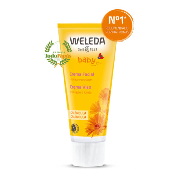 CREMA FACIAL CALENDULA BEBE 50 ML.- hidrata- calma- protege