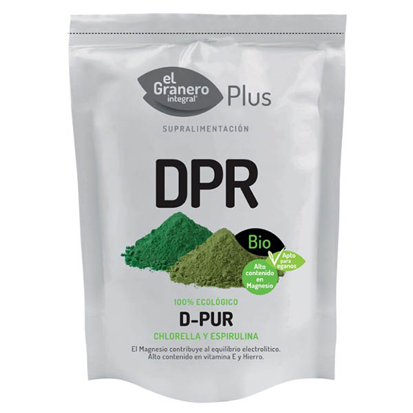 D-PUR antiguo DETOX (Chlorella y Spirulina) (200 gr.)