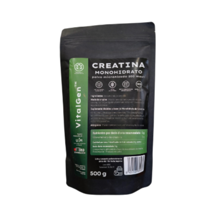 CREATINA MONOHIDRATO MICRONIZADA 200 MESH (500 g)