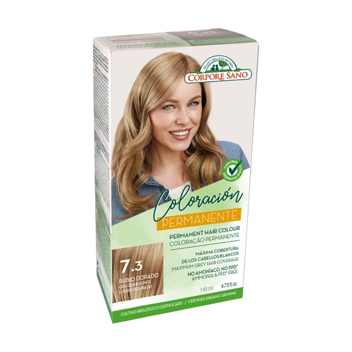 TINTE 7.3 RUBIO DORADO (140 ml)