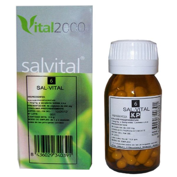 SALVITAL  N 6 (40 cpsulas)