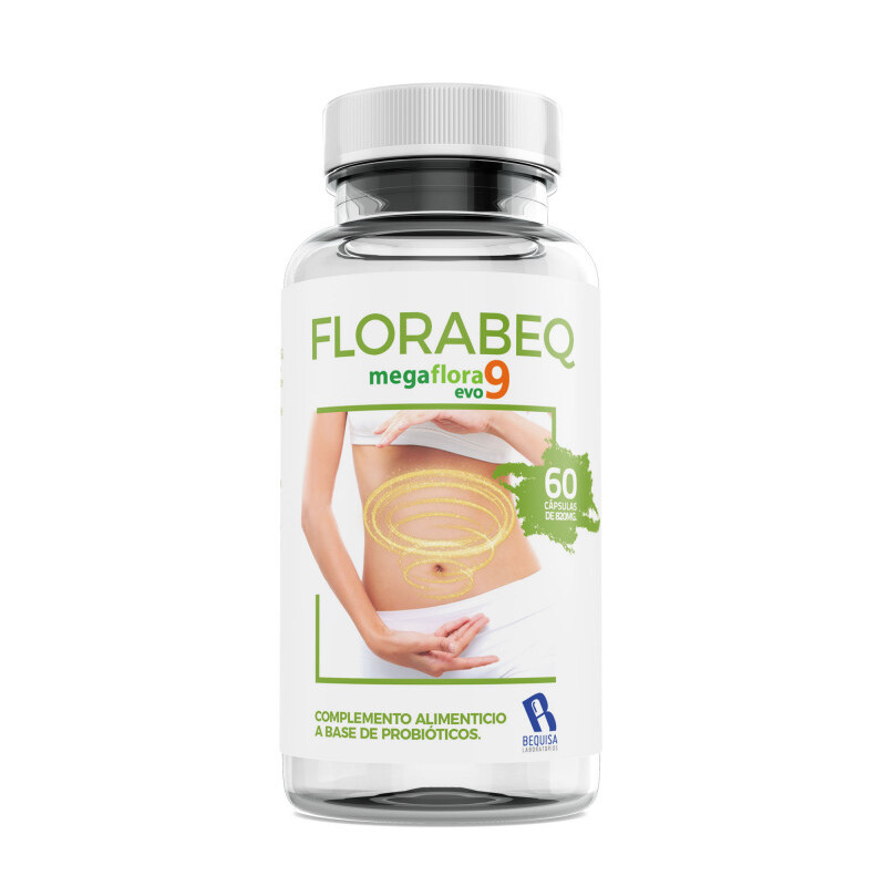 FLORABEQ  MEGAFLORA 9  (60 cpsulas)