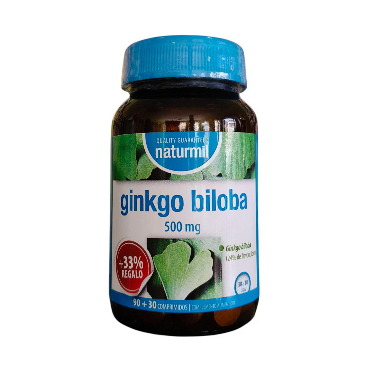 NATURMIL - GINKGO BILOBA (90 comprimidos + 30 de regalo)