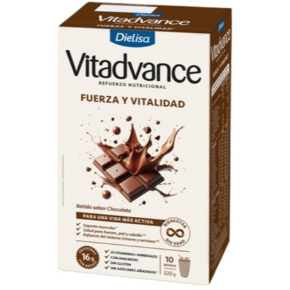 VITADVANCE BATIDO SABOR CHOCOLATE (10 sobres)