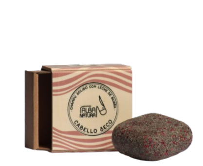 CHAMP SLIDO CON LECHE DE BURRA -Cabello seco (90 g.)