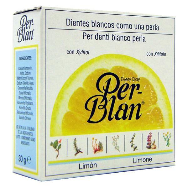PERBLAN DENTÍFRICO Blanqueante limón (30 gr.)