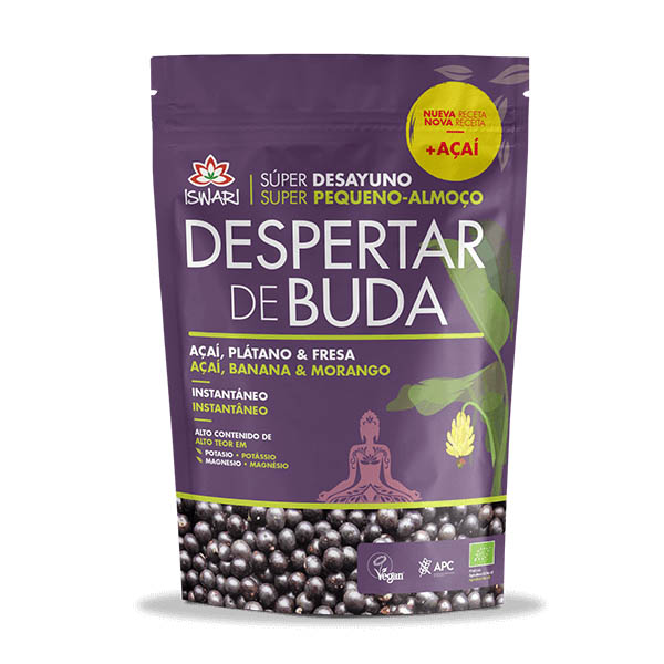 DESPERTAR DE BUDA ACA, PLTANO & FRESA bio (360 g)
