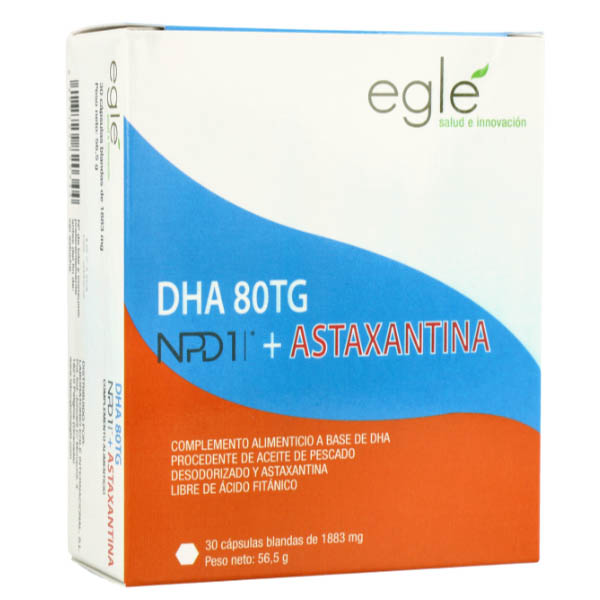 NPD1 DHA 80 TG + ASTAXANTINA (30 cpsulas)