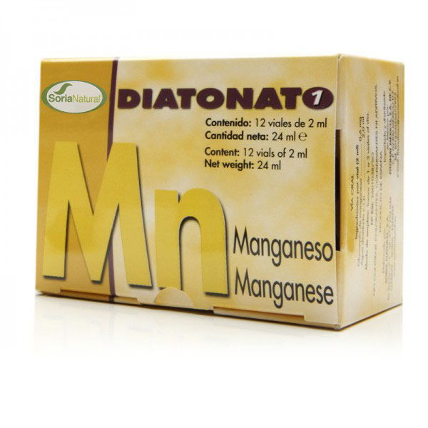 DIATONATO-1 Manganeso (12 viales)