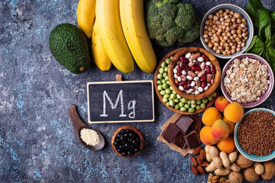 Carencia de magnesio, a través de la dieta.