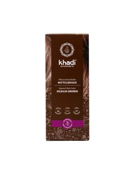 KHADI HENNA CASTAÑO MEDIO (100 g)