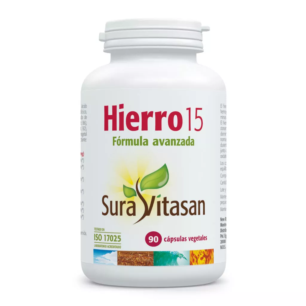 HIERRO 15 FORMULA AVANZADA (90 cpsulas)