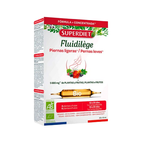 FLUIDILEGE BIO (20 ampollas)
