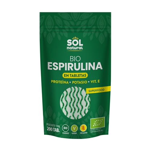 ESPIRULINA BIO (200 tabletas)