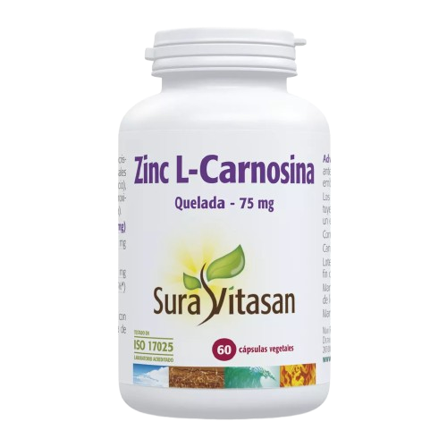 ZINC L-CARNOSINA (60 cápsulas)