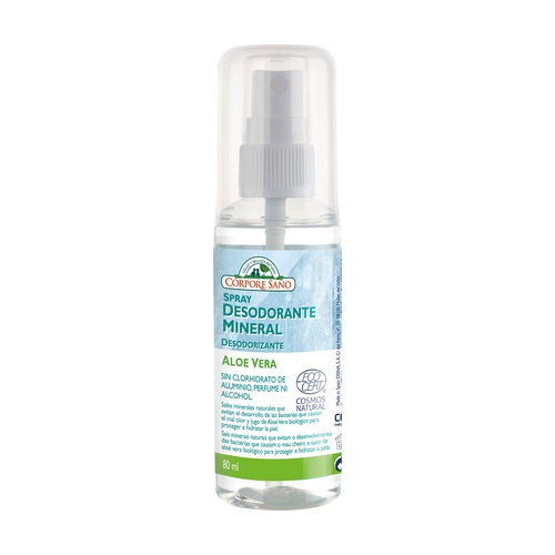 DESODORANTE MINERAL + ALOE VERA (80 ml)