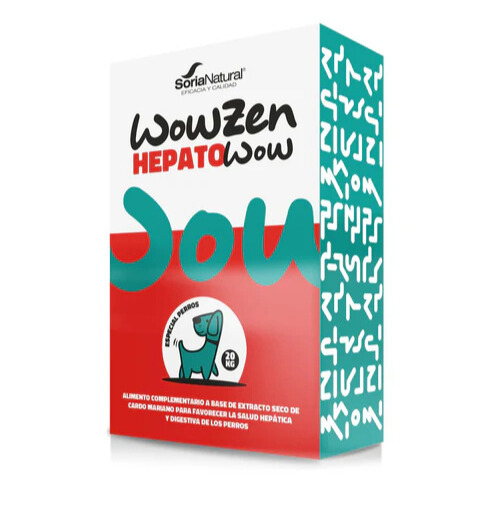 HEPATOWOW 20 KG (48 comprimidos)