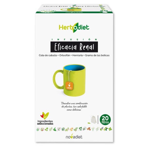 HERBODIET Eficacia renal (20 filtros)