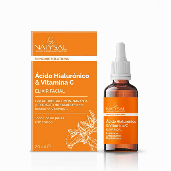 ELIXIR FACIAL con cido Hialurnico y Vitamina C (20 ml)