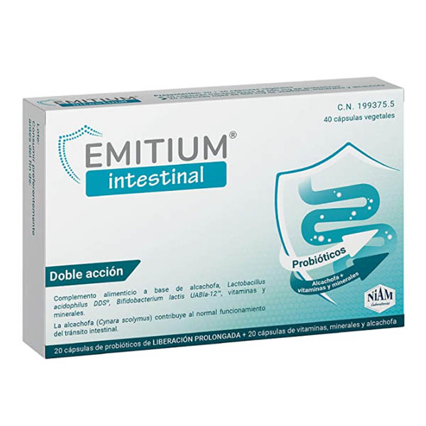 EMITIUM INTESTINAL(40 cpsulas)